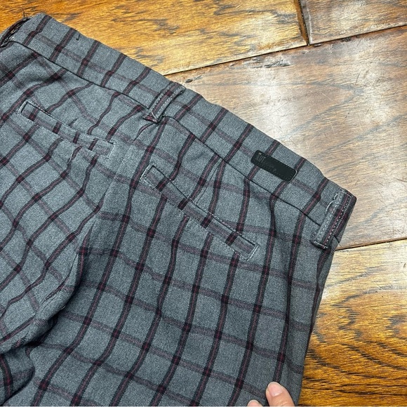 Kut from the Kloth Gray Skinny plaid Pants - Picture 5 of 7